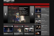 BloggerTube Blog Template