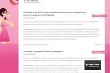Fashionise Blog Template For Blogger